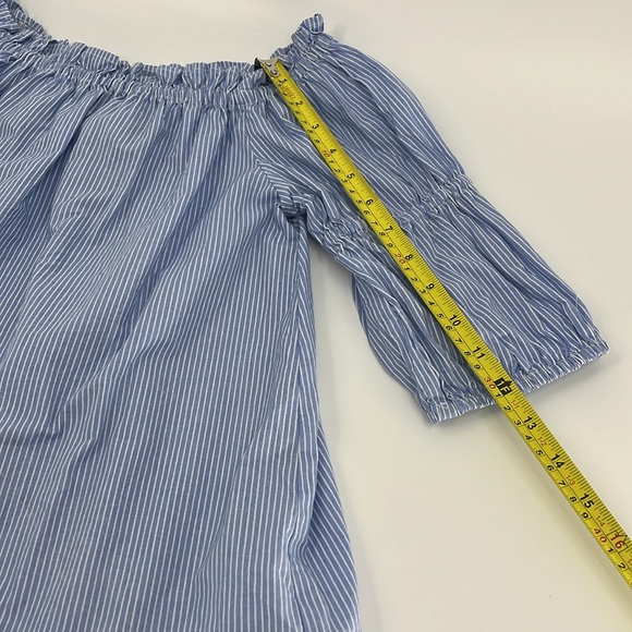 INFLUENCE Women’s Striped 100% Cotton Dress UK Size 8 = US 4 EUC - Picture 8 of 15